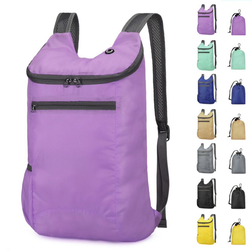 Packable Daypack Foldable - Hochwertiger, verstaubarer 20-Liter-Rucksack, leicht, ultraleicht, praktischer