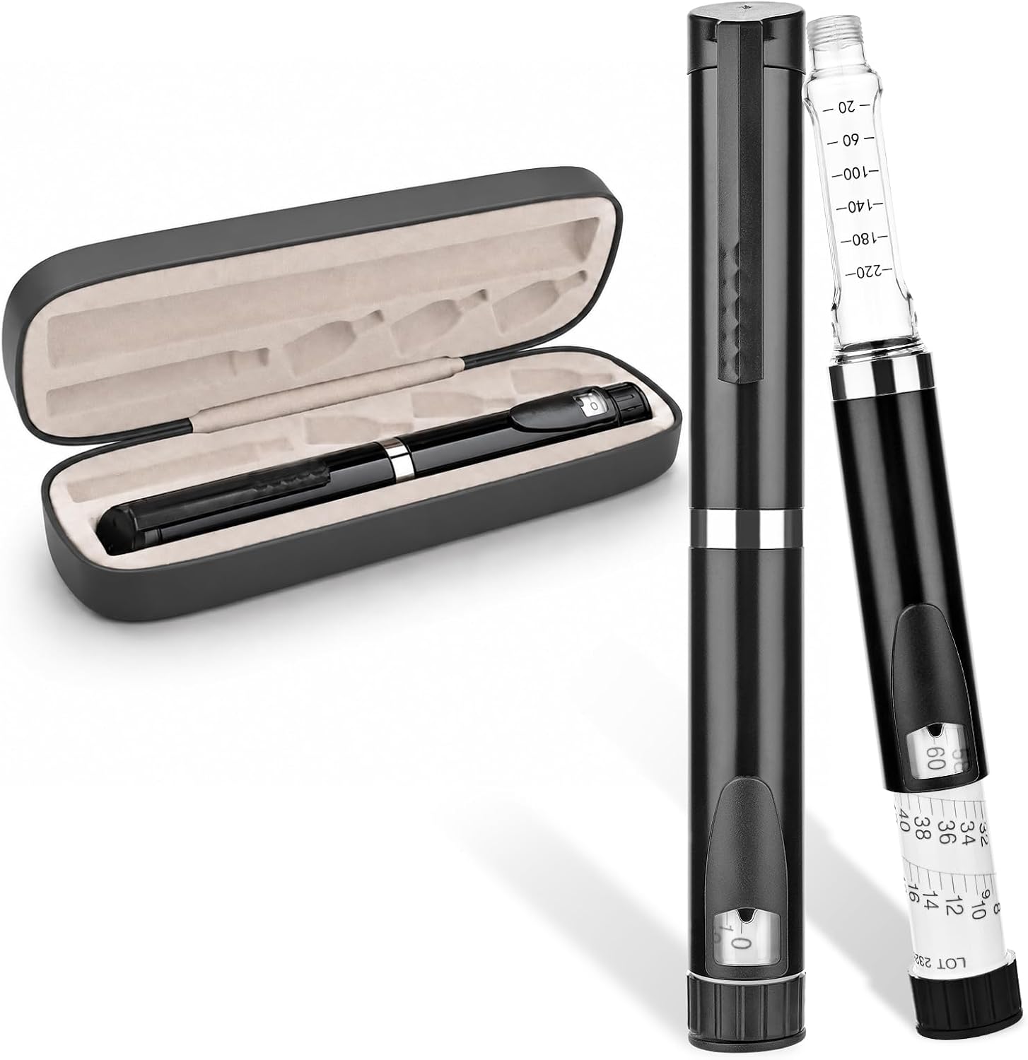 Travel Accessories Useful - 60 Einheiten Peptid-Pen-Injektor Wiederverwendbarer V3 Injektor