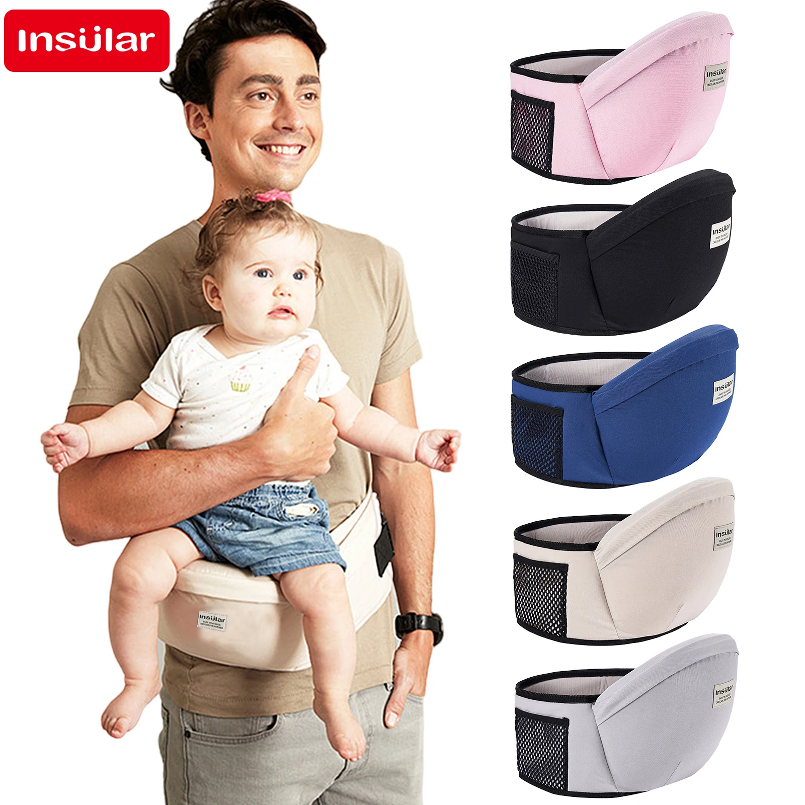 Travel Accessories Hip Belt - Verdickte Baby Hüft sitztrage Neugeborenen Taillen