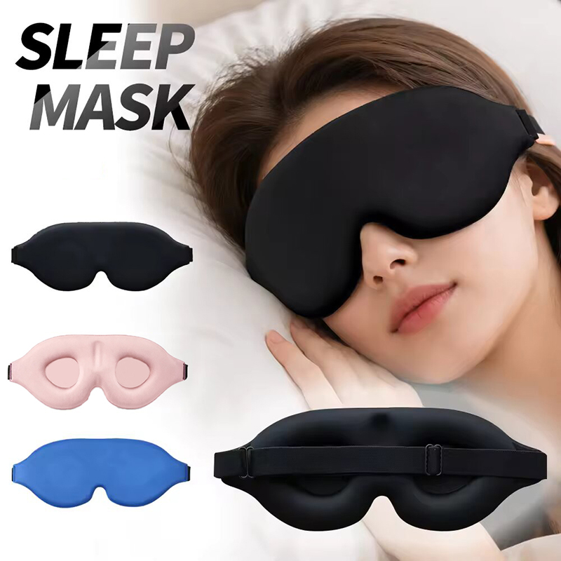 Eye Mask Sleep Travel - 3D-Schlafmaske, Lichtblockierende Schlafmaske für die Augen,