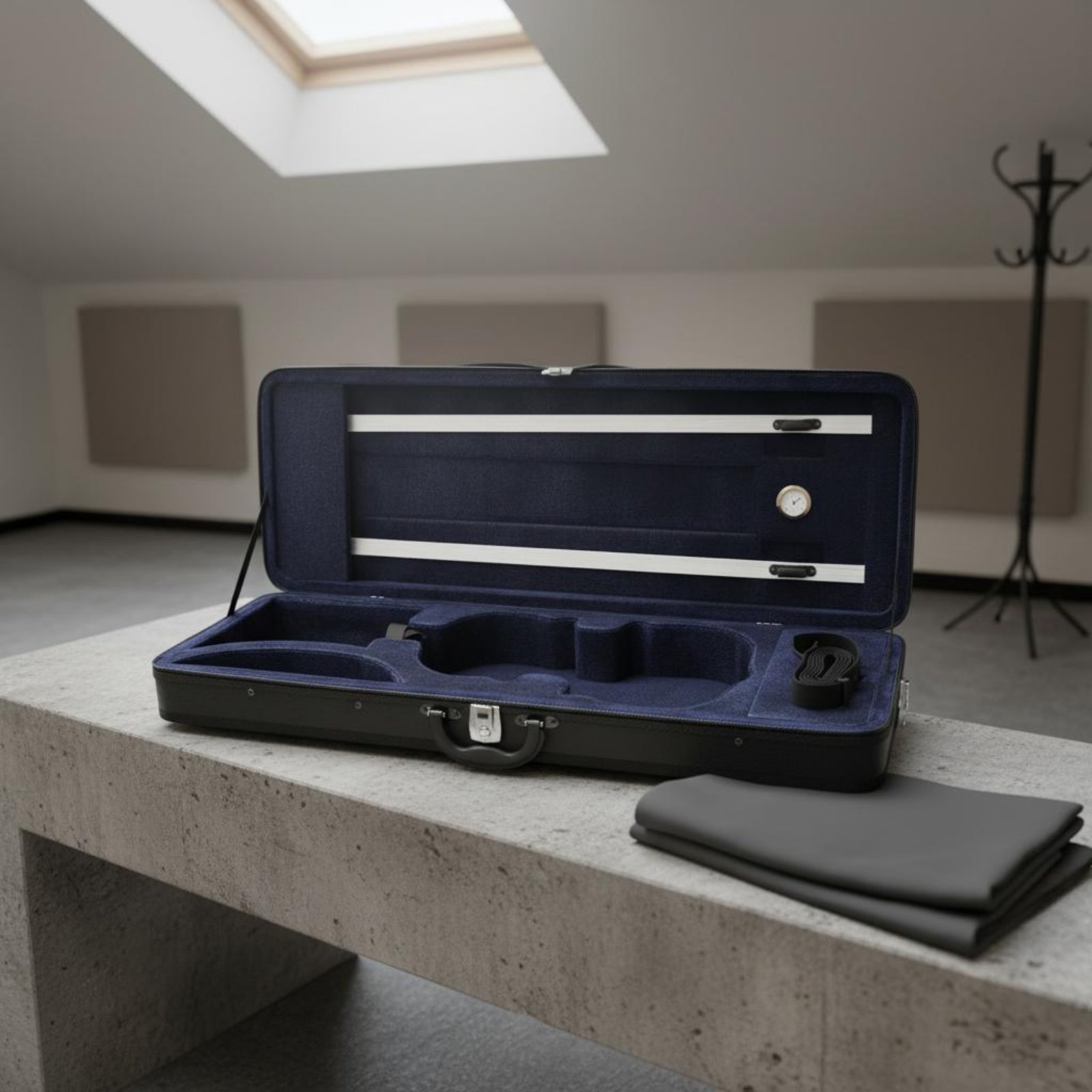 Travel Accessories Useful - 4/4 Violinkoffer Wasserdichter Hartschalenkoffer für Violine