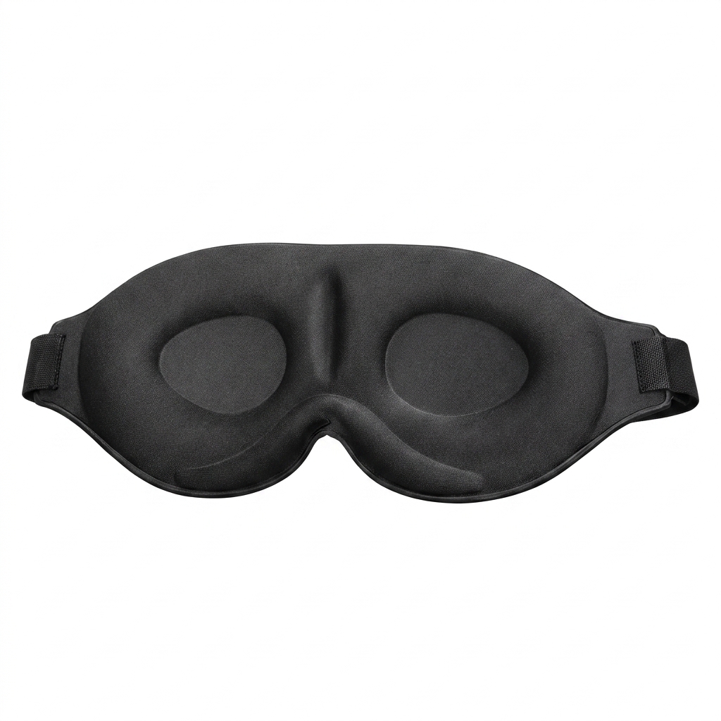 Eye Mask Sleep Travel - Reise-Schlafmaske 3D Verdunkelungs-Augenabdeckung für Männer und