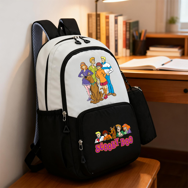 Travel Accessories And Bags - Scooby Doo Schulranzen, große Kapazität, lässige