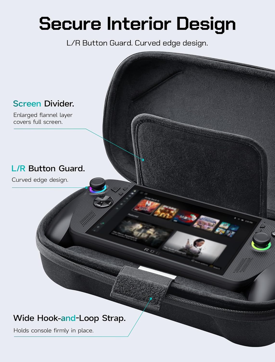 Xbox Travel Accessories - Tragetasche für ROG Xbox Ally/ROG Xbox