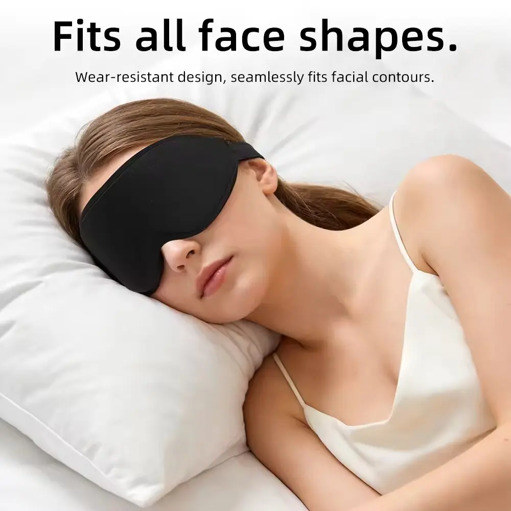 Eye Mask Sleep Travel - Neue 3D-Schlafmaske, Stereoskopische Lichtblockierende Schlafmaske für