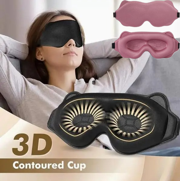 Schlafmaske Lichtblockierend 3 – Eye Mask Sleep Travel Bewertung und Preis