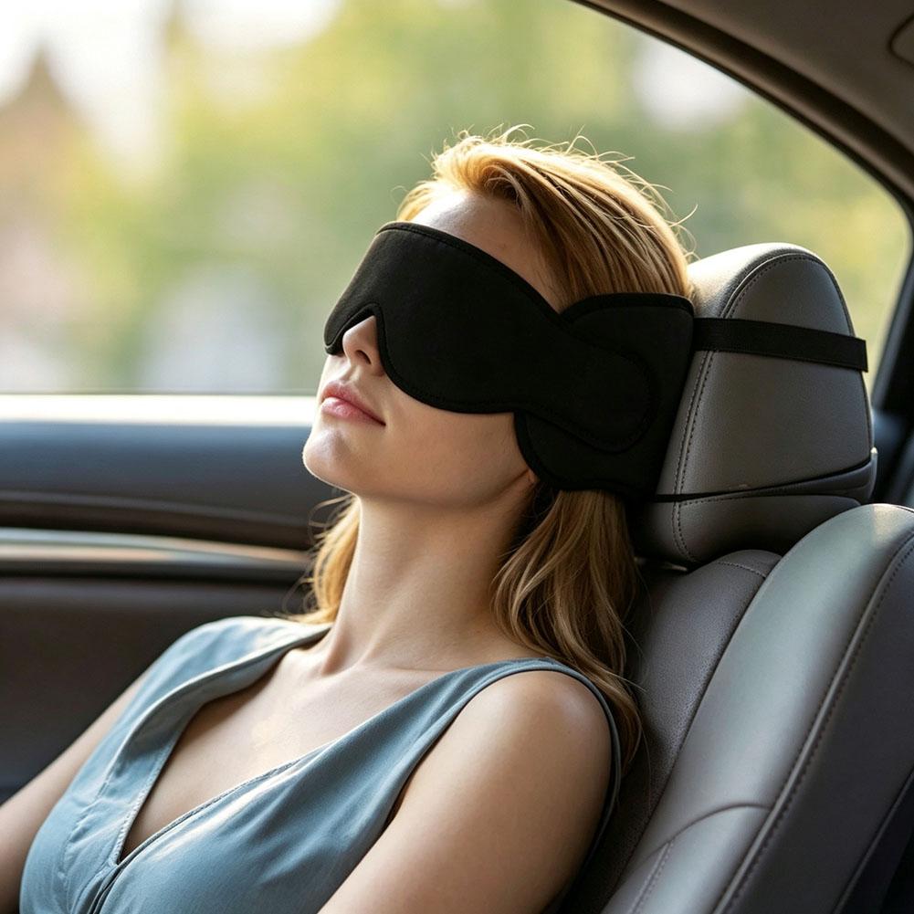 Reise-Schlafmaske mit Kopfstüt – Eye Mask Sleep Travel Bewertung und Preis