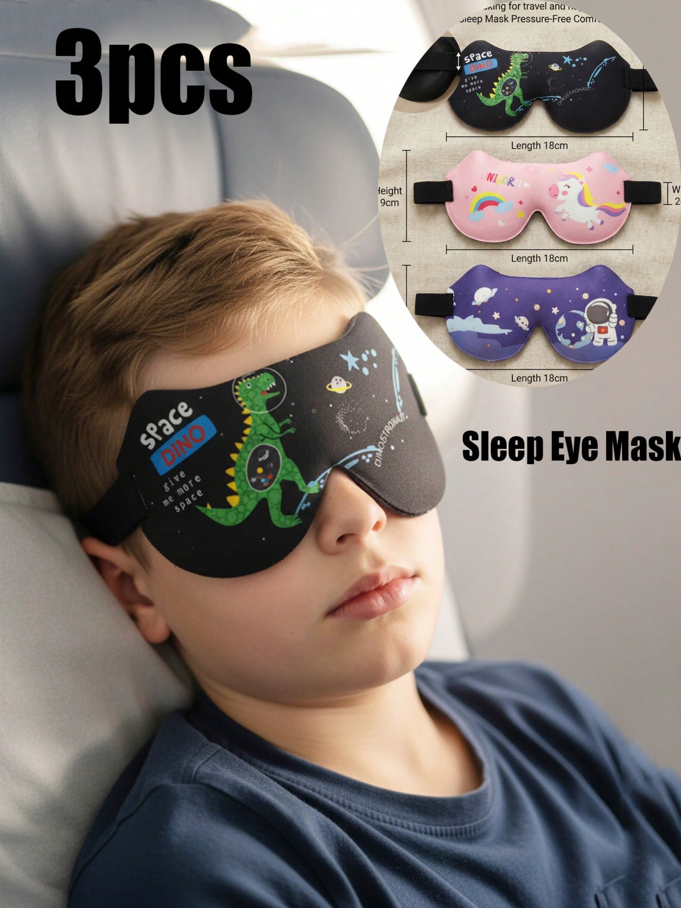 3 Stück 3D-Stereo-Schlafaugenm – Eye Mask Sleep Travel Bewertung und Preis