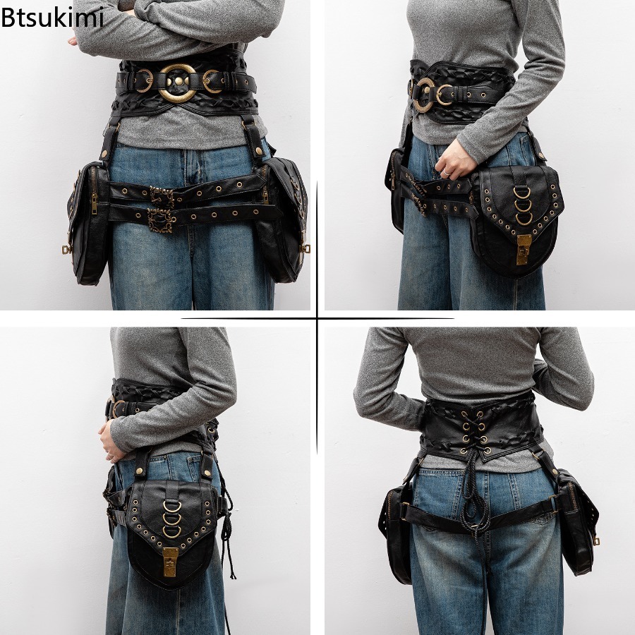Retro Steampunk Utility-Hüftta – Travel Accessories Hip Belt Bewertung und Preis