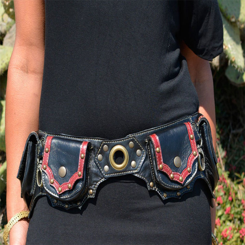 Steampunk Handgemachte Leder U – Travel Accessories Hip Belt Bewertung und Preis