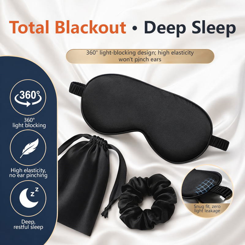 Doppelseitige Seiden-Schlafmas – Eye Mask Sleep Travel Bewertung und Preis