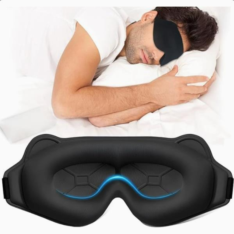 3D-Schlafmaske, Lichtblockiere – Eye Mask Sleep Travel Bewertung und Preis