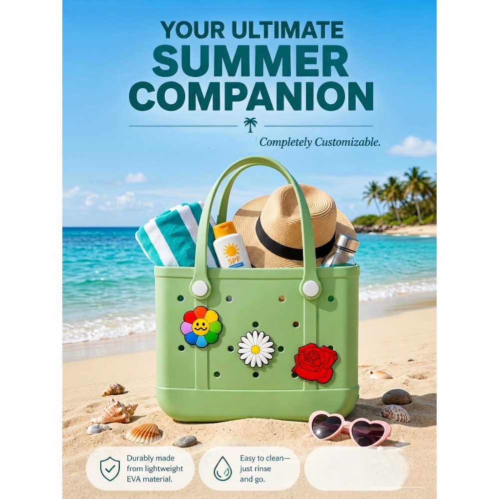 Übergroße Gummi-Strandtasche f – Travel Accessories And Bags Bewertung und Preis