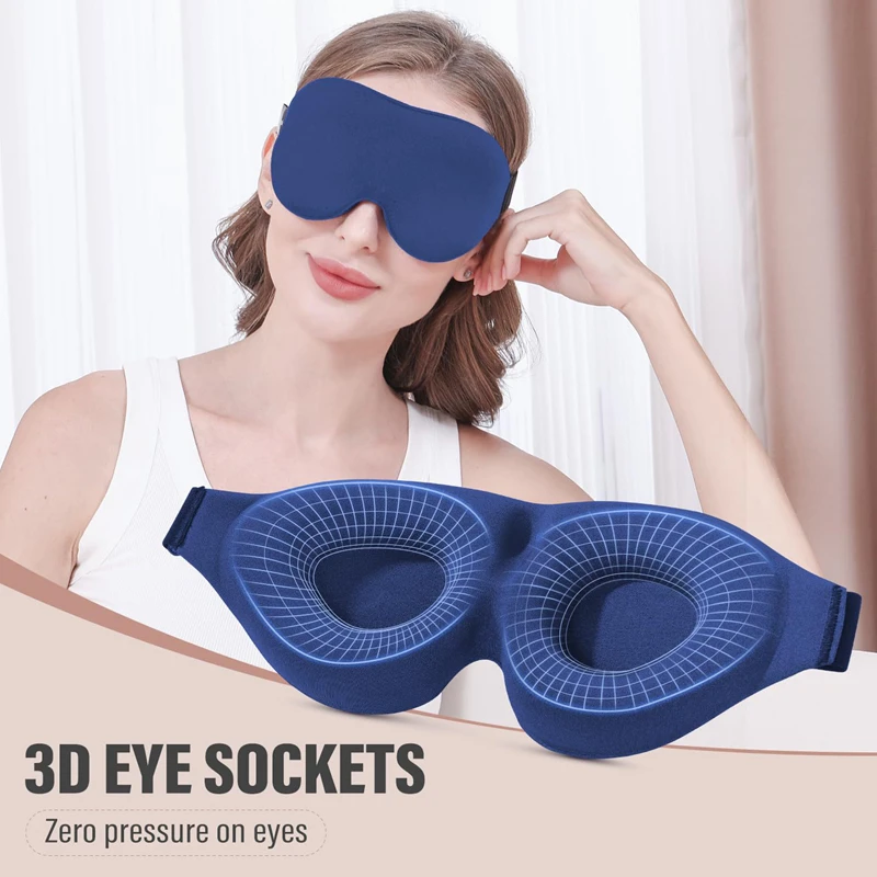 3D-Nachtschlafmaske, atmungsak – Eye Mask Sleep Travel Bewertung und Preis