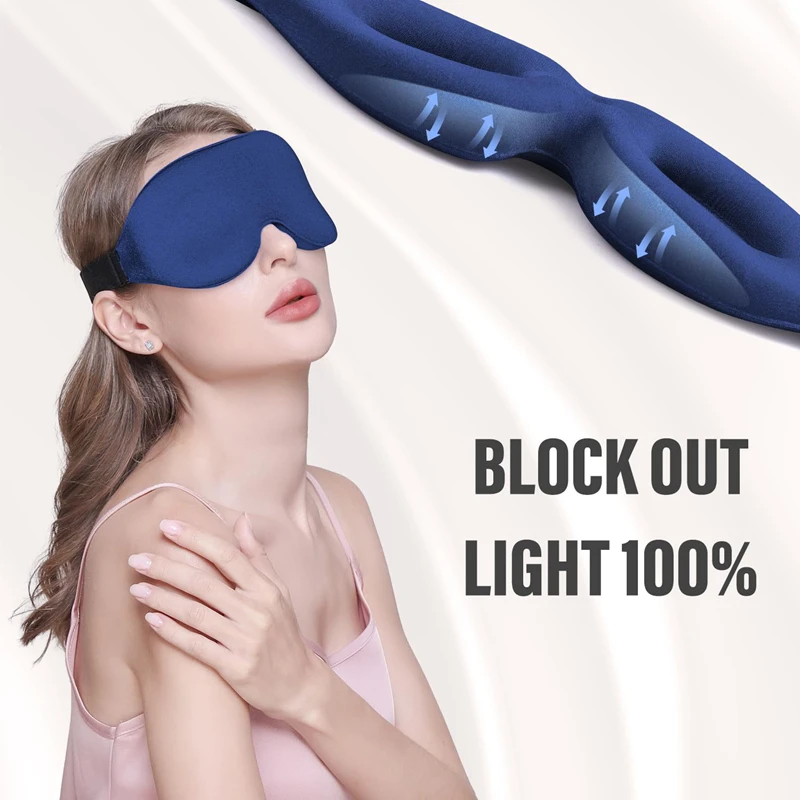 3D-Nachtschlafmaske, atmungsak – Eye Mask Sleep Travel Bewertung und Preis