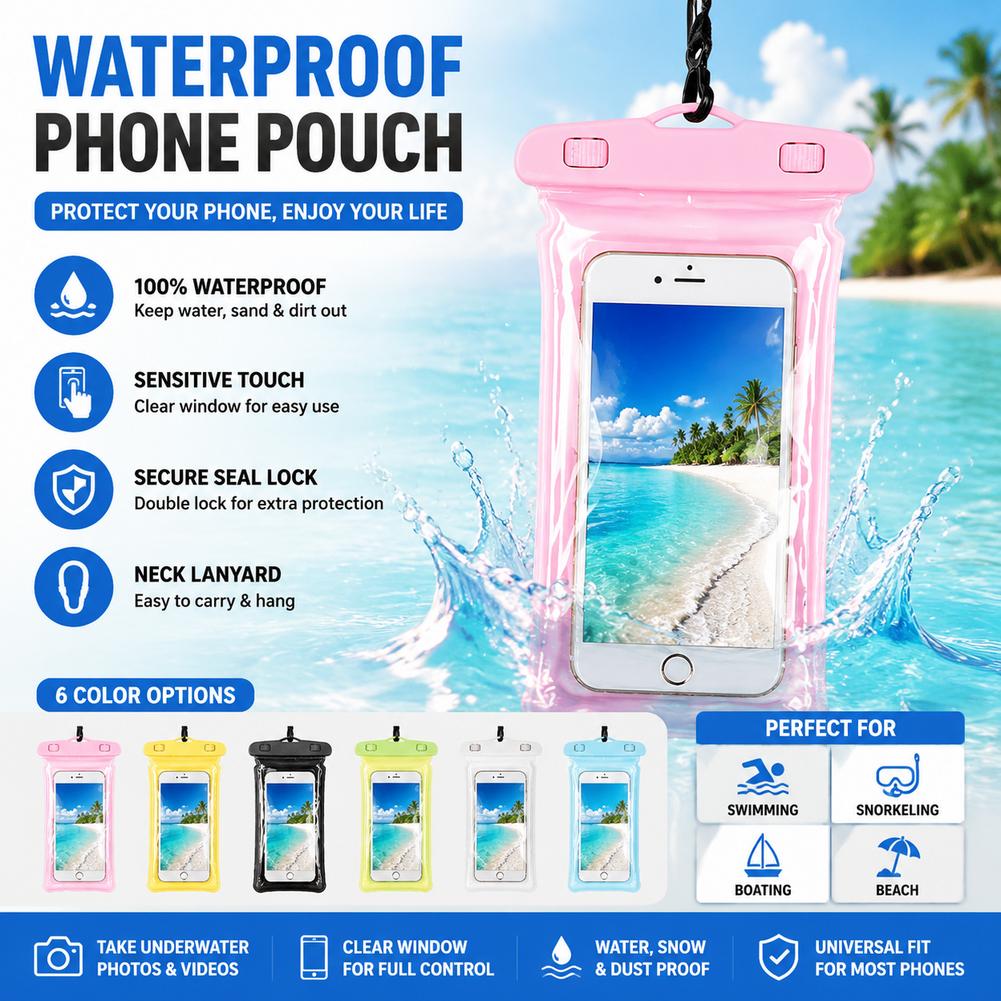 Transparente wasserdichte Hand – Travel Accessories And Bags Bewertung und Preis