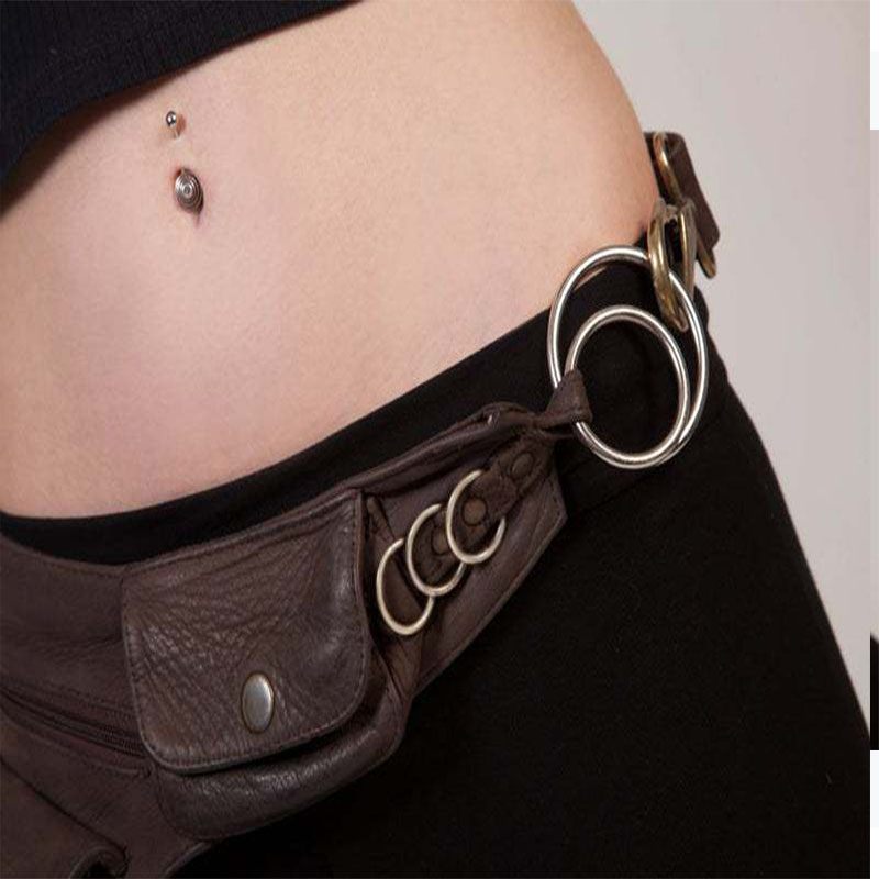 Steampunk Handgemachte Leder U – Travel Accessories Hip Belt Bewertung und Preis