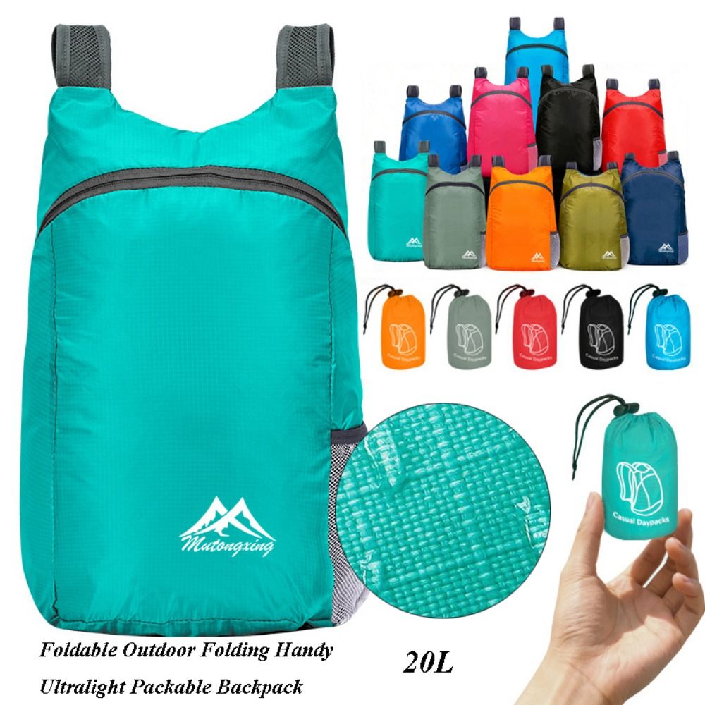 Hochwertiger 20L Packbarer Ruc – Packable Daypack Foldable Bewertung und Preis