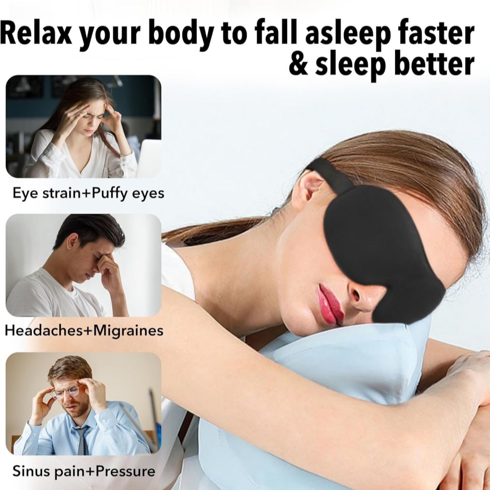 3D Schlafmaske Augenbinde Schl – Eye Mask Sleep Travel Bewertung und Preis