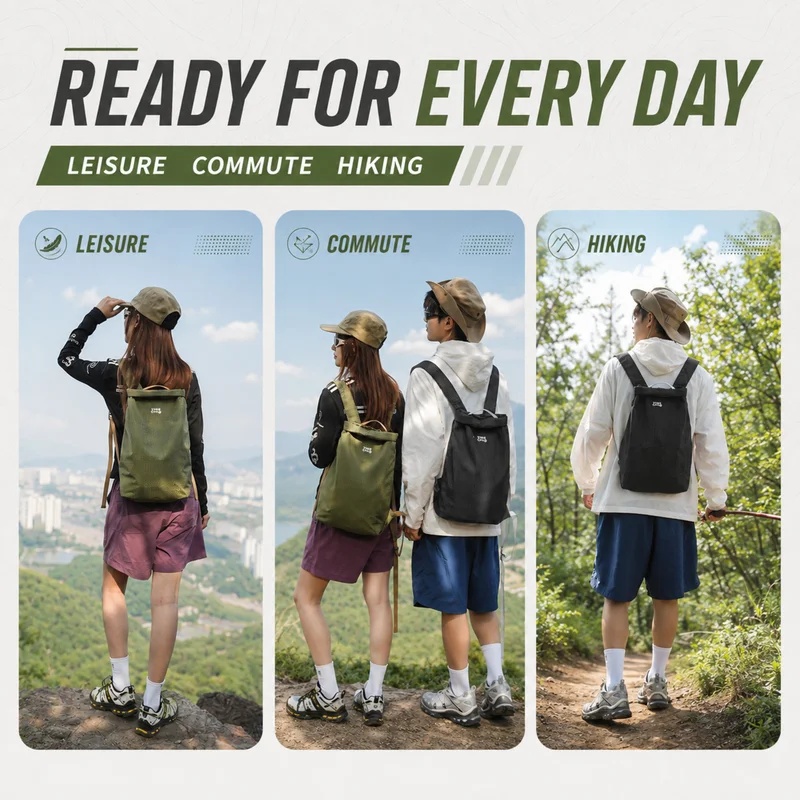 Outdoor-Wanderrucksack Leichte – Packable Daypack Foldable Bewertung und Preis