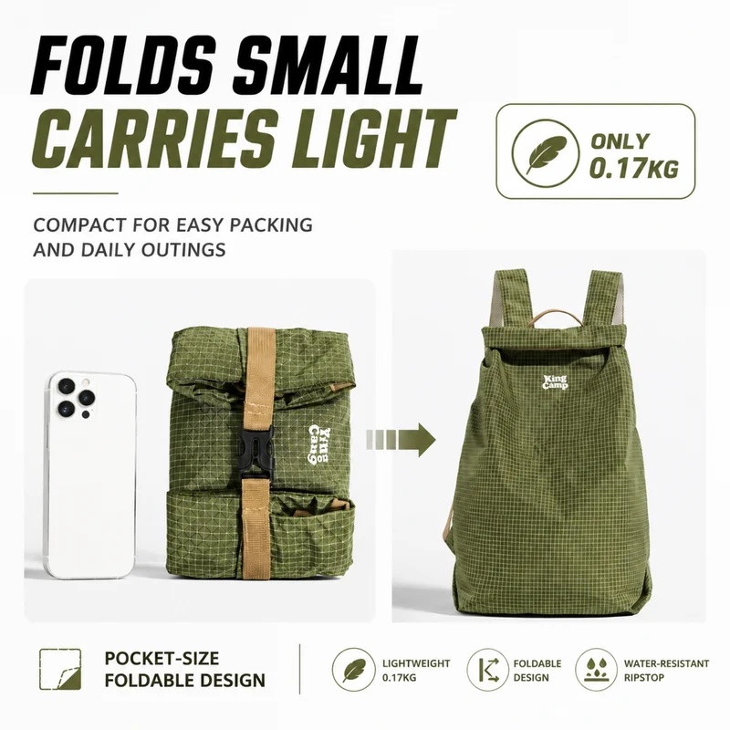 Outdoor-Wanderrucksack Leichte – Packable Daypack Foldable Bewertung und Preis